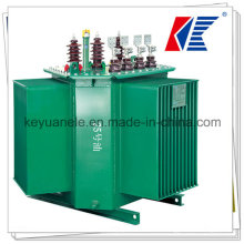 Fábrica de exportación S13 Tipo de aceite Transformador 10 ~ 4000kVA 11 / 33kv con control de temperatura